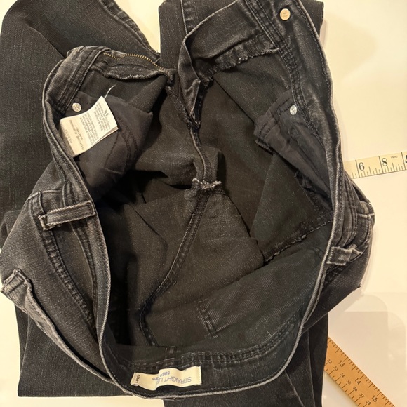 💖 Vintage Y2K Black Levi’s 505 Straight Leg Jeans - Picture 15 of 17